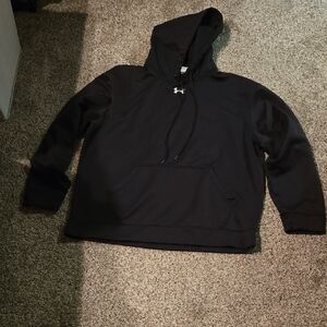 Under Armour Black Hoodie with Logo